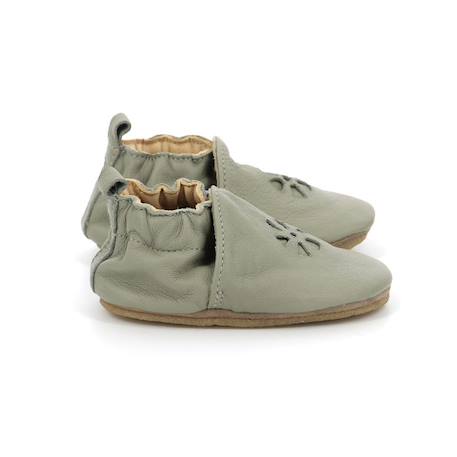 ASTER Chaussons Lazeez marine BLEU+MARRON+VERT 9 - vertbaudet enfant 