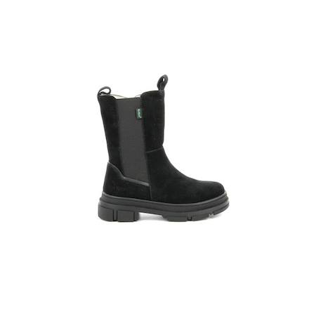 KICKERS Boots Kick Goz kaki BLANC+BLANC+NOIR 9 - vertbaudet enfant 