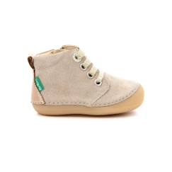 Chaussures-Chaussures fille 23-38-KICKERS Bottillons Sonizip beige