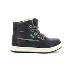 Chaussures-Chaussures garçon 23-38-KICKERS Baskets hautes Yepo Wpf noir