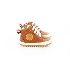 ROBEEZ Baskets hautes Migo camel  - vertbaudet enfant