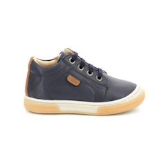 Chaussures-Chaussures garçon 23-38-ASTER Baskets hautes Caboat marine