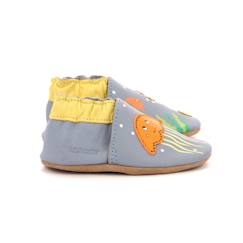 ROBEEZ Chaussons Seabed bleu  - vertbaudet enfant