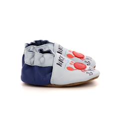 ROBEEZ Chaussons Nice To Sea bleu  - vertbaudet enfant