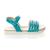 MOD 8 Sandales Loveme turquoise BLEU 4 - vertbaudet enfant 