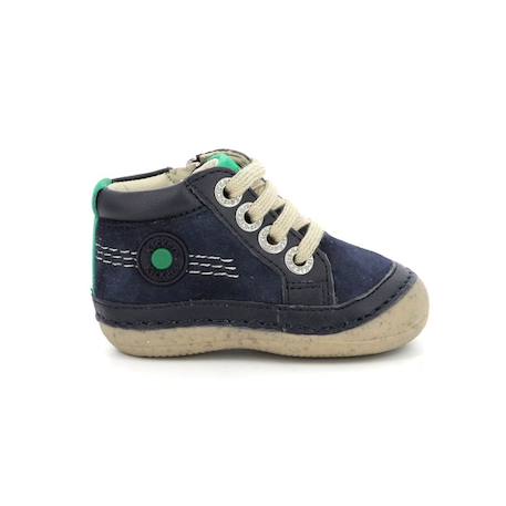 KICKERS Bottillons Sonistreet marine BLEU 1 - vertbaudet enfant 