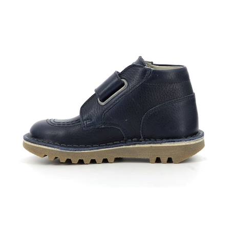 KICKERS Bottillons Neokrafty camel BLEU+MARRON 4 - vertbaudet enfant 