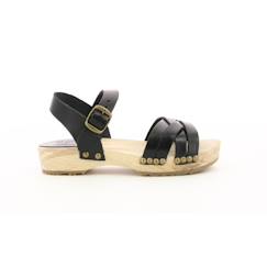 KICKERS Sandales Solar noir  - vertbaudet enfant