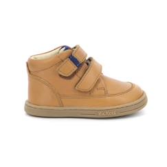 Chaussures-Chaussures garçon 23-38-KICKERS Baskets hautes Tractok camel