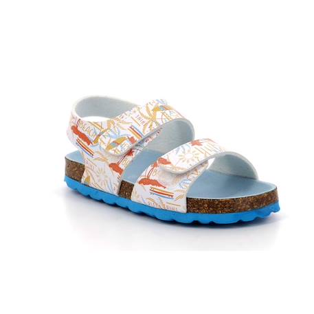 KICKERS Sandales Summerkro blanc BLANC 2 - vertbaudet enfant 