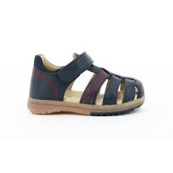 KICKERS Sandales Platiback marine  - vertbaudet enfant