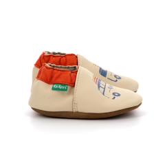 Chaussures-Chaussures garçon 23-38-Chaussons-KICKERS Chaussons Kickbaby Van beige