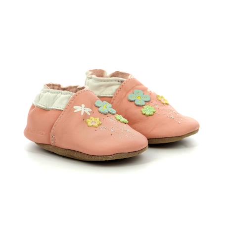 ROBEEZ Chaussons Spring Time rose ROSE 2 - vertbaudet enfant 