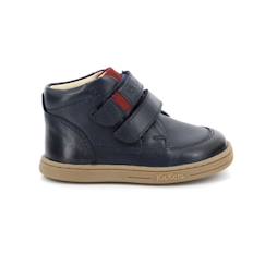 Chaussures-KICKERS Baskets hautes Tractok marine