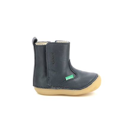 KICKERS Boots Socool marine BLEU+JAUNE 1 - vertbaudet enfant 