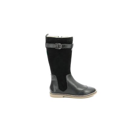 KICKERS Bottes Tyoube noir MARRON+NOIR 5 - vertbaudet enfant 