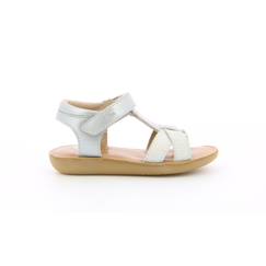 Chaussures-Chaussures fille 23-38-Sandales-ASTER Sandales Terry argent Fille