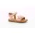 MOD 8 Sandales Cloonie blanc BLANC+ROSE 6 - vertbaudet enfant 