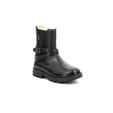 KICKERS Boots Groozmy noir NOIR 2 - vertbaudet enfant 