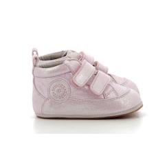Chaussures-Chaussures fille 23-38-Chaussons-ROBEEZ Chaussons Robycratch rose Fille