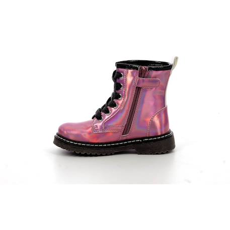 MOD 8 Bottines Modoka rose ROSE 4 - vertbaudet enfant 