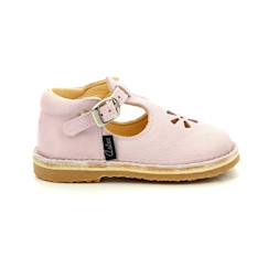 Chaussures-Chaussures fille 23-38-Ballerines, babies-ASTER Salomés Bimbo-2 violet