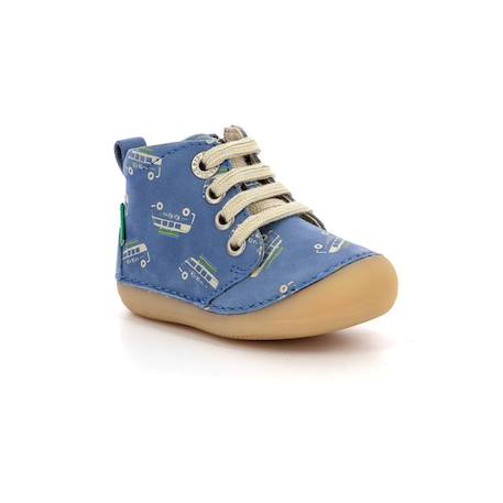 KICKERS Bottillons Sonizip bleu BLEU 2 - vertbaudet enfant 