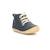 KICKERS Bottillons Sonizip camel BLEU+MARRON 2 - vertbaudet enfant 