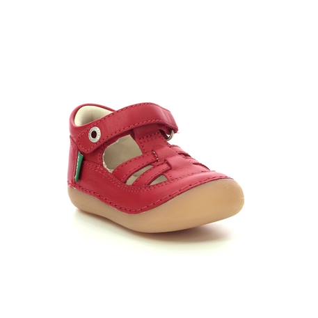 KICKERS Salomés Sushy rouge ROUGE 2 - vertbaudet enfant 