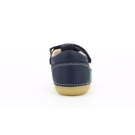 KICKERS Salomés Salome marine BEIGE+BLEU 7 - vertbaudet enfant 