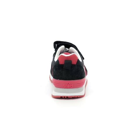 MOD 8 Baskets basses Snooklace rose BLEU+BLEU+NOIR+ROSE+VERT 11 - vertbaudet enfant 