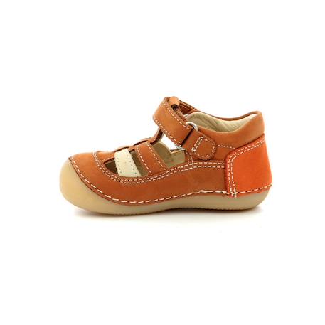 KICKERS Salomés Sushy kaki BEIGE+MARRON 8 - vertbaudet enfant 