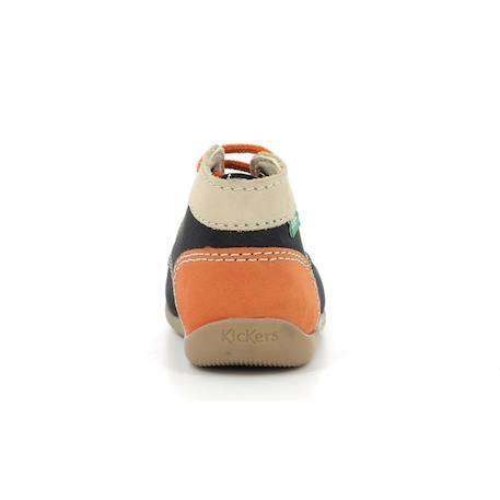 KICKERS Bottillons Bonzip-2 marine BEIGE 3 - vertbaudet enfant 