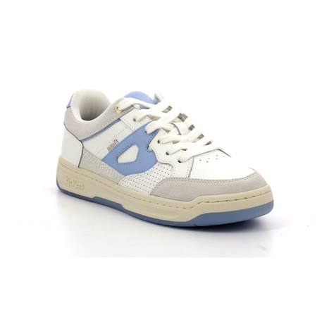 KICKERS Baskets basses Kikouak Jr marine BLANC+BLANC+BLANC+BLANC+BLEU+NOIR 6 - vertbaudet enfant 