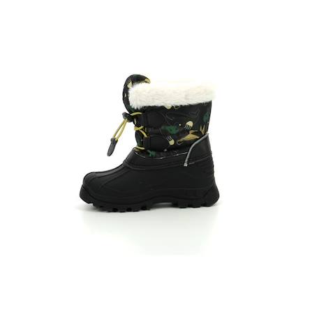 KICKERS Bottes Sealsnow kaki BLANC+NOIR+VERT 4 - vertbaudet enfant 