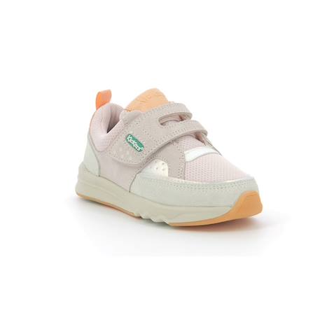 KICKERS Baskets basses Kikustom marine ROSE 2 - vertbaudet enfant 