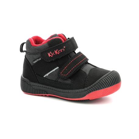 KICKERS Baskets basses Kickoja noir NOIR 2 - vertbaudet enfant 