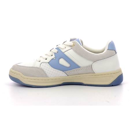 KICKERS Baskets basses Kikouak Jr marine BLANC+BLANC+BLANC+BLANC+BLEU+NOIR 8 - vertbaudet enfant 