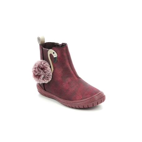 MOD 8 Boots Fiany bordeaux ROUGE 2 - vertbaudet enfant 