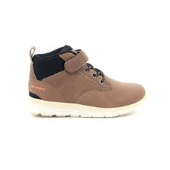 Chaussures-Chaussures garçon 23-38-UMBRO Baskets hautes Um Nelda Vlc Ne camel