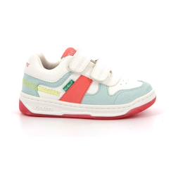 KICKERS Baskets basses Kalido Rose/blanc  - vertbaudet enfant