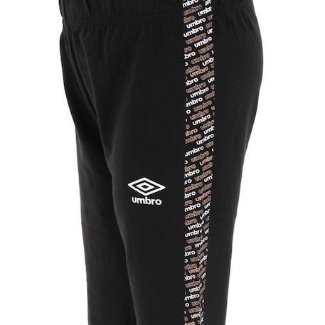 UMBRO Collant Legging Junior noir NOIR 4 - vertbaudet enfant 