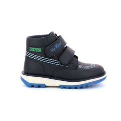 Chaussures-Chaussures garçon 23-38-KICKERS Bottillons Kickfun marine