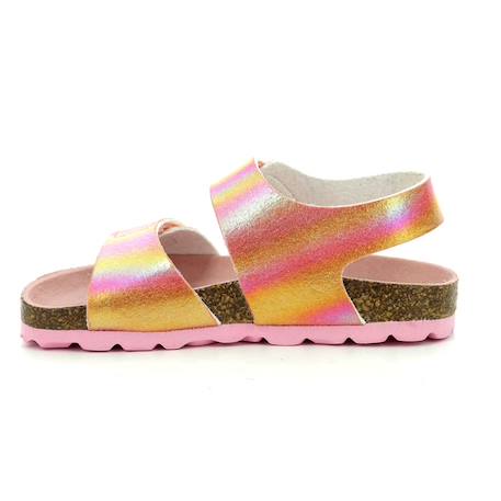 KICKERS Sandales Summerkro rose Fille ROSE 4 - vertbaudet enfant 