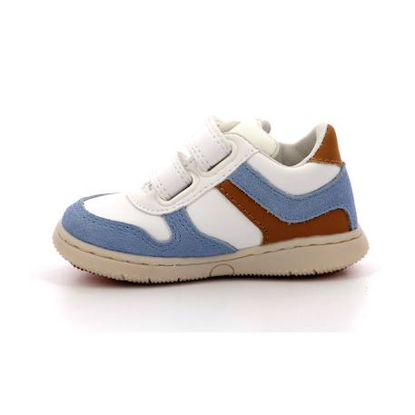 KICKERS Baskets basses Kickmotion blanc BLANC 4 - vertbaudet enfant 