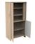 Armoire 2 portes et 1 niche avec claustra en bois décor chêne Suave MARRON 4 - vertbaudet enfant 