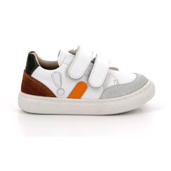 Chaussures-Chaussures garçon 23-38-Baskets, tennis-ASTER Baskets basses Sneakratch blanc