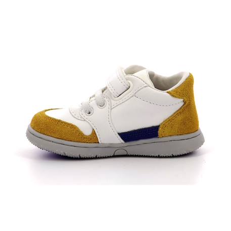 KICKERS Baskets basses Kickbuvar blanc BLANC 4 - vertbaudet enfant 