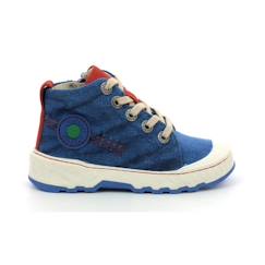 Chaussures-KICKERS Baskets hautes Kickrup bleu