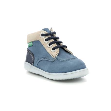 KICKERS Bottillons Kickiconic beige BEIGE+BLEU+ROSE 6 - vertbaudet enfant 